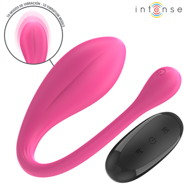 Vibratore U Janice Intense con 10 modalità di vibrazione e telecomando